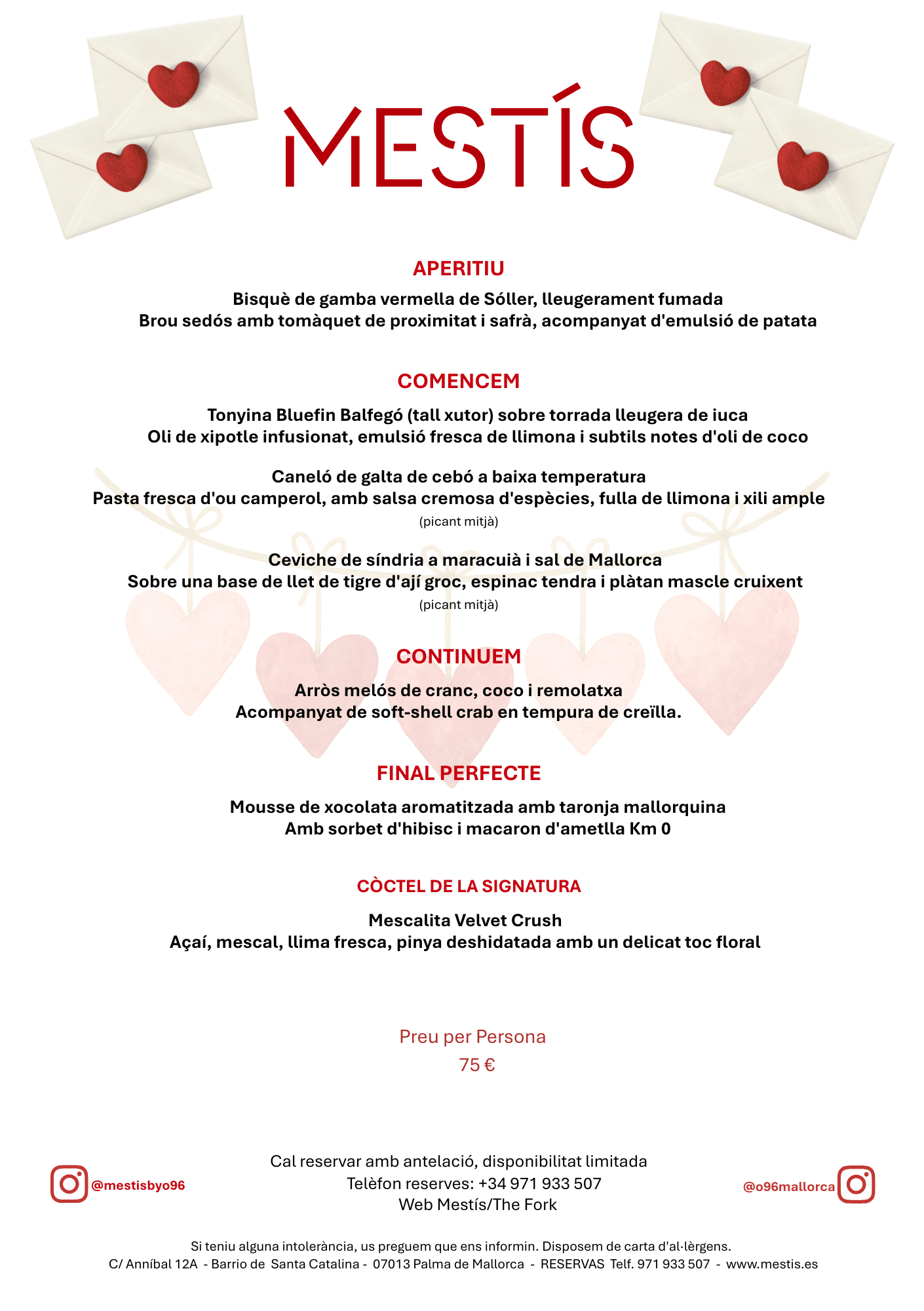 CELEBRAR SANT VALENTÍ A PALMA sant valentí restaurant palma