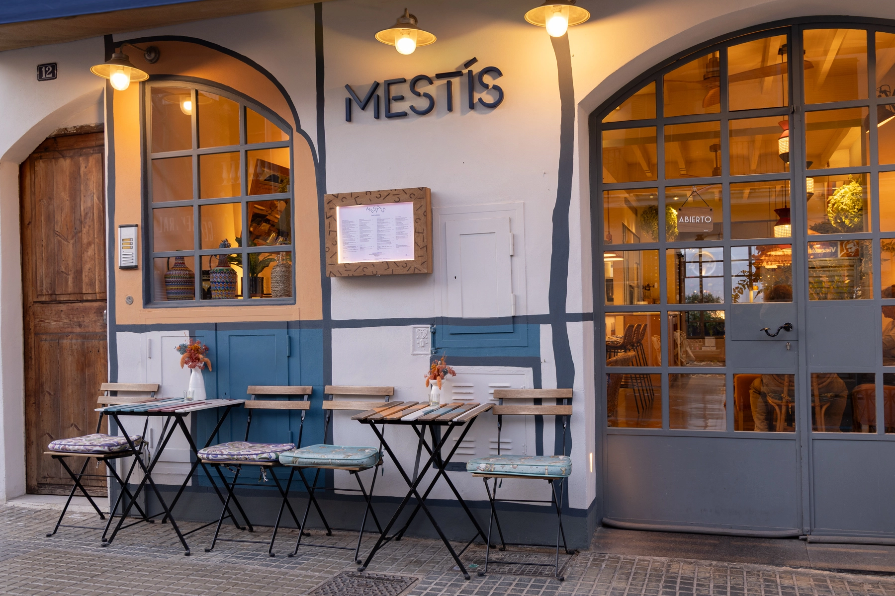 Detalle Mestís Restaurante en Palma de Mallorca
